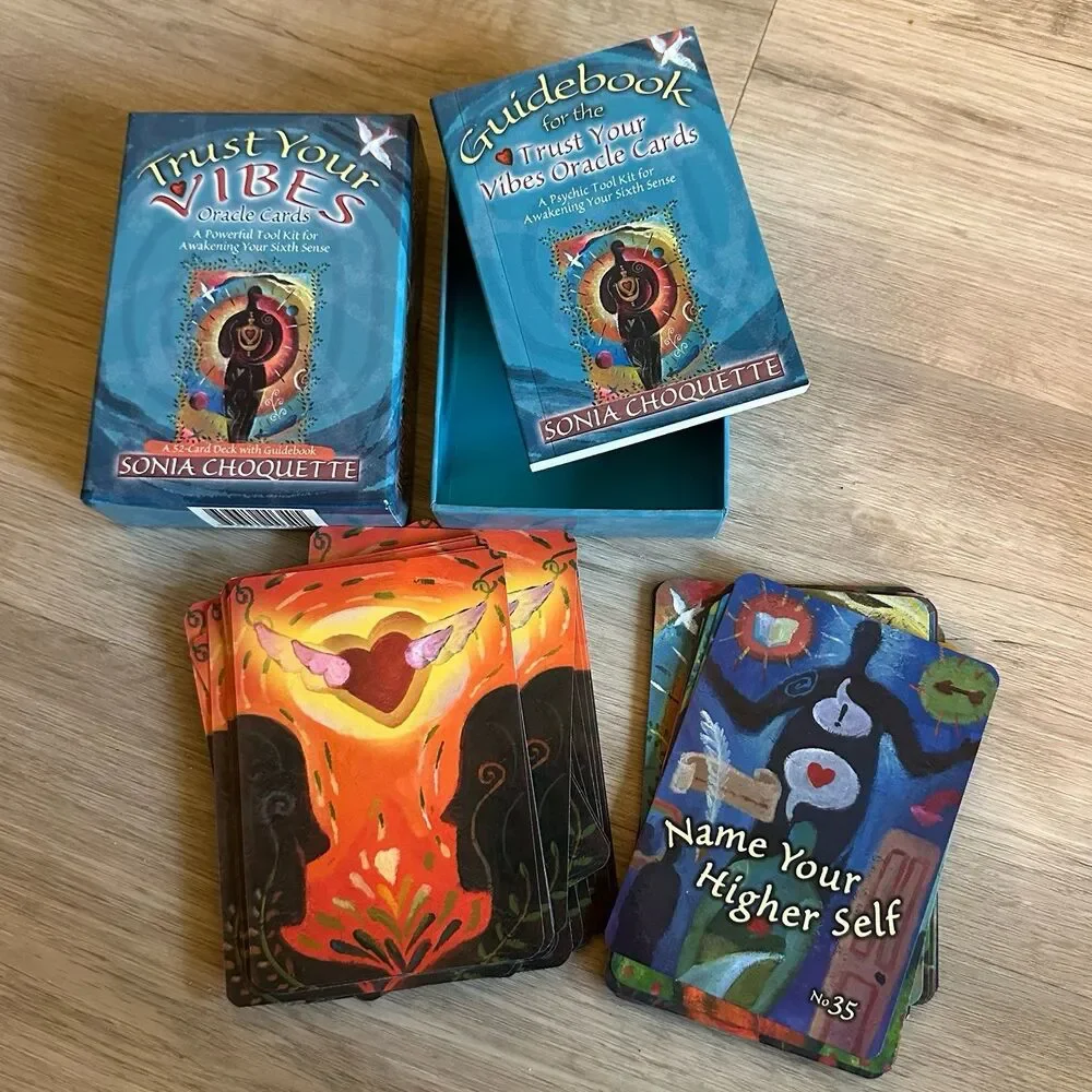 Trust Your Vibes Oracle Cards by Sonia Choquette - Old Design